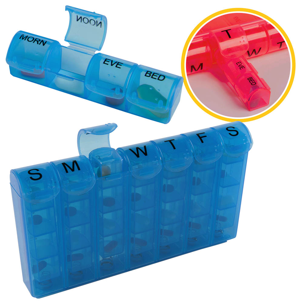 28 Compartment Medicine Case
