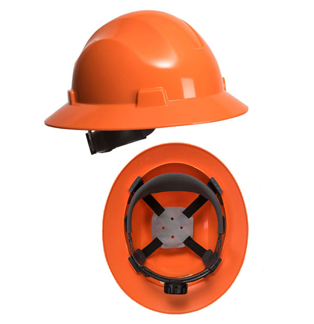 Full Brim HDPE Hard Hat