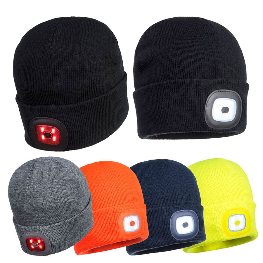 Twin LED Light Beanie