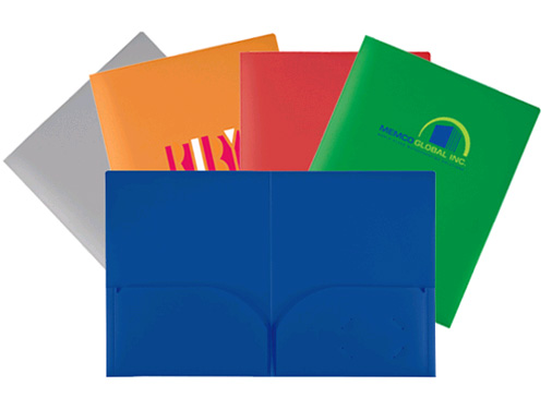 Opaque Twin Pocket Presentation Folder