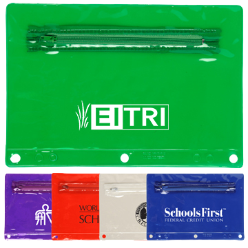 Colorful Translucent School Pouch