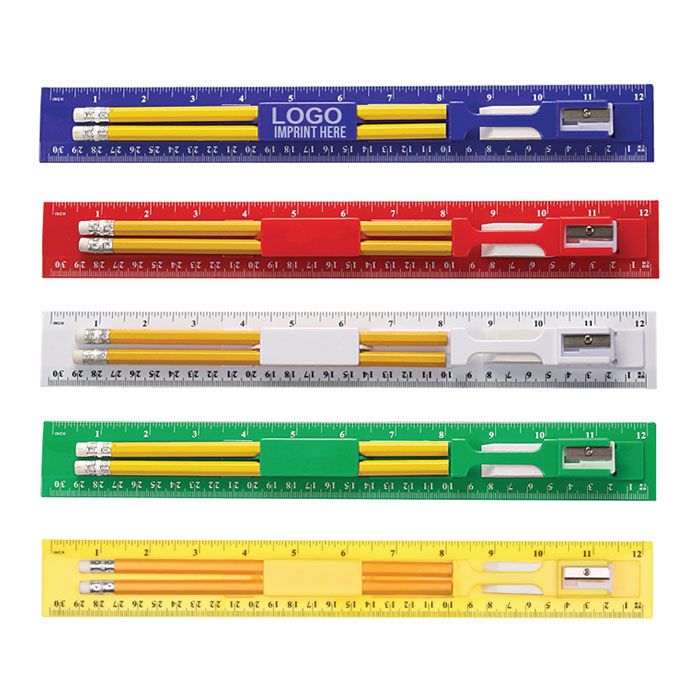 12" Ruler Stationary Kit