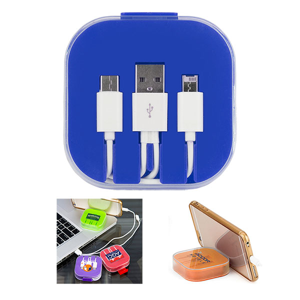 3-Piece Charging Cable Set